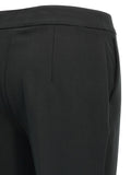 Max Mara Black Viscose Casual Pants