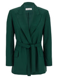 Max Mara Bicolor Virgin Wool Blazer