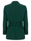 Max Mara Bicolor Virgin Wool Blazer