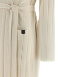 Max Mara White Cashmere Cardigan