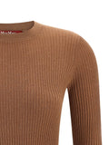 Max Mara Beige Silk Cardigan