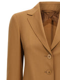 Max Mara Brown Virgin Wool Blazer