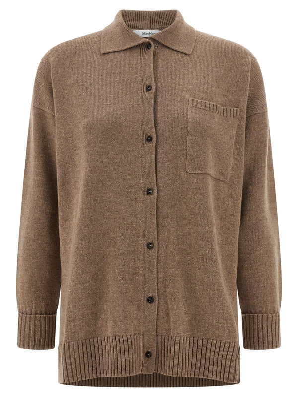 Max Mara Brown Cashmere Cardigan