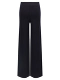 Max Mara Blue Viscose Casual Pants