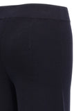 Max Mara Blue Viscose Casual Pants