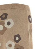 Kenzo Beige Wool Long Skirt