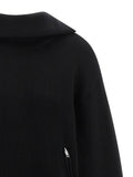 Balenciaga Black Cotton Cardigan