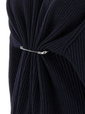 Balenciaga Blue Wool Short Dress
