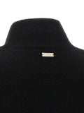 Ferragamo Black Virgin Wool Cardigan