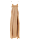 Ferragamo Beige Viscose Long Dress
