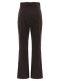 Fendi Brown Polyamide Athletic Pants