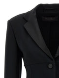Max Mara Black Viscose Blazer