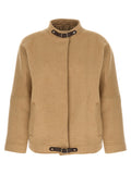 Max Mara Beige Cashmere Bomber