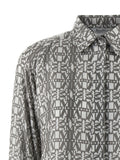 Max Mara Gray Silk Short Dress