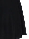 Valentino Garavani Black Viscose Short Dress