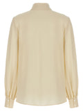 Valentino Garavani Beige Silk Blouse