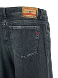 Diesel Blue Cotton Flared Jeans