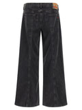 Diesel Black Cotton Jeans Denim
