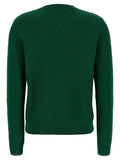 Versace Bicolor Viscose Cardigan