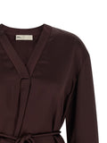 Tory Burch Bordeaux Viscose Blouse