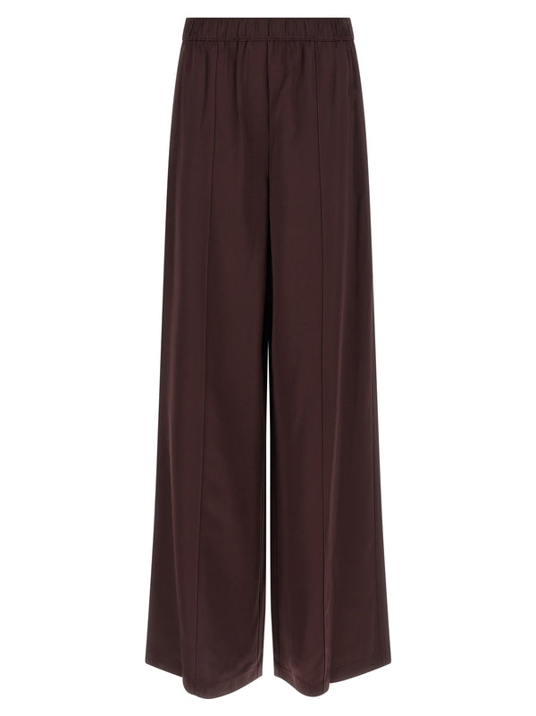 Tory Burch Bordeaux Viscose Casual Pants