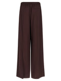 Tory Burch Bordeaux Viscose Casual Pants