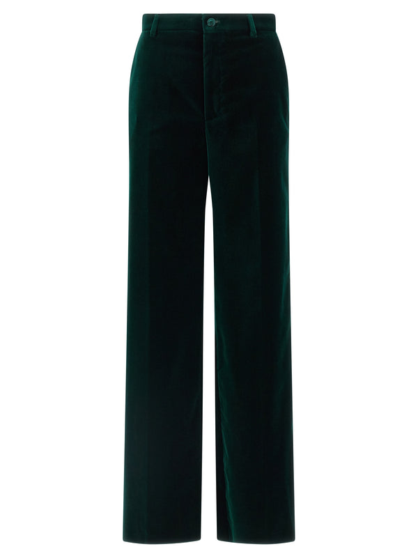 Gucci Bicolor Cotton Casual Pants