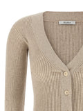 Max Mara Beige Wool Cardigan