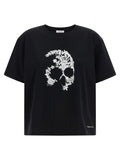 Alexander McQueen Bicolor Cotton T-Shirt