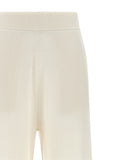 Max Mara White Cashmere Casual Pants