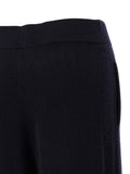 Max Mara Blue Cashmere Casual Pants