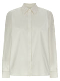 Max Mara White Cotton Blouse