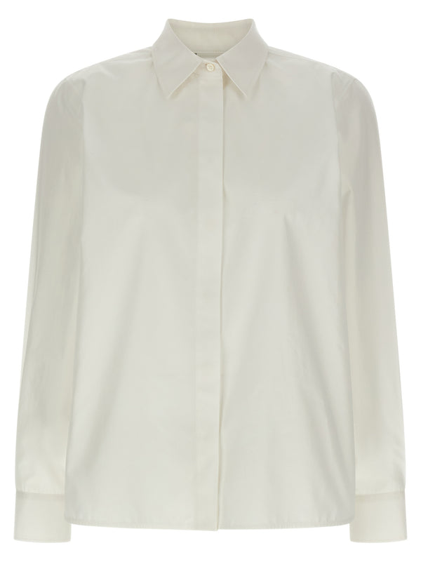 Max Mara White Cotton Blouse