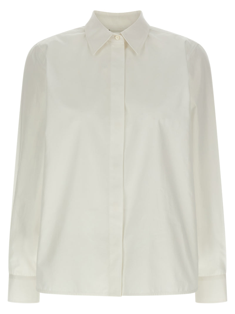 Max Mara White Cotton Blouse