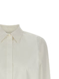 Max Mara White Cotton Blouse
