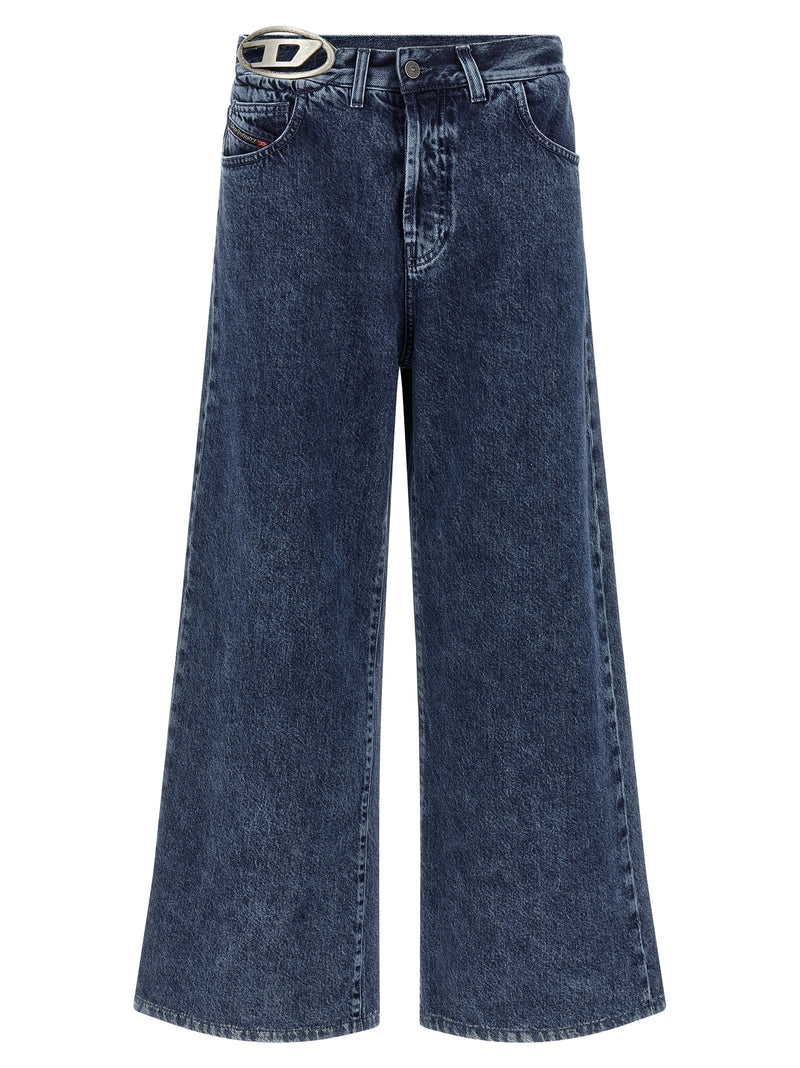 Diesel Blue Cotton Jeans Denim