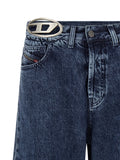 Diesel Blue Cotton Jeans Denim