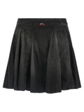 Diesel Black Cotton Long Skirt