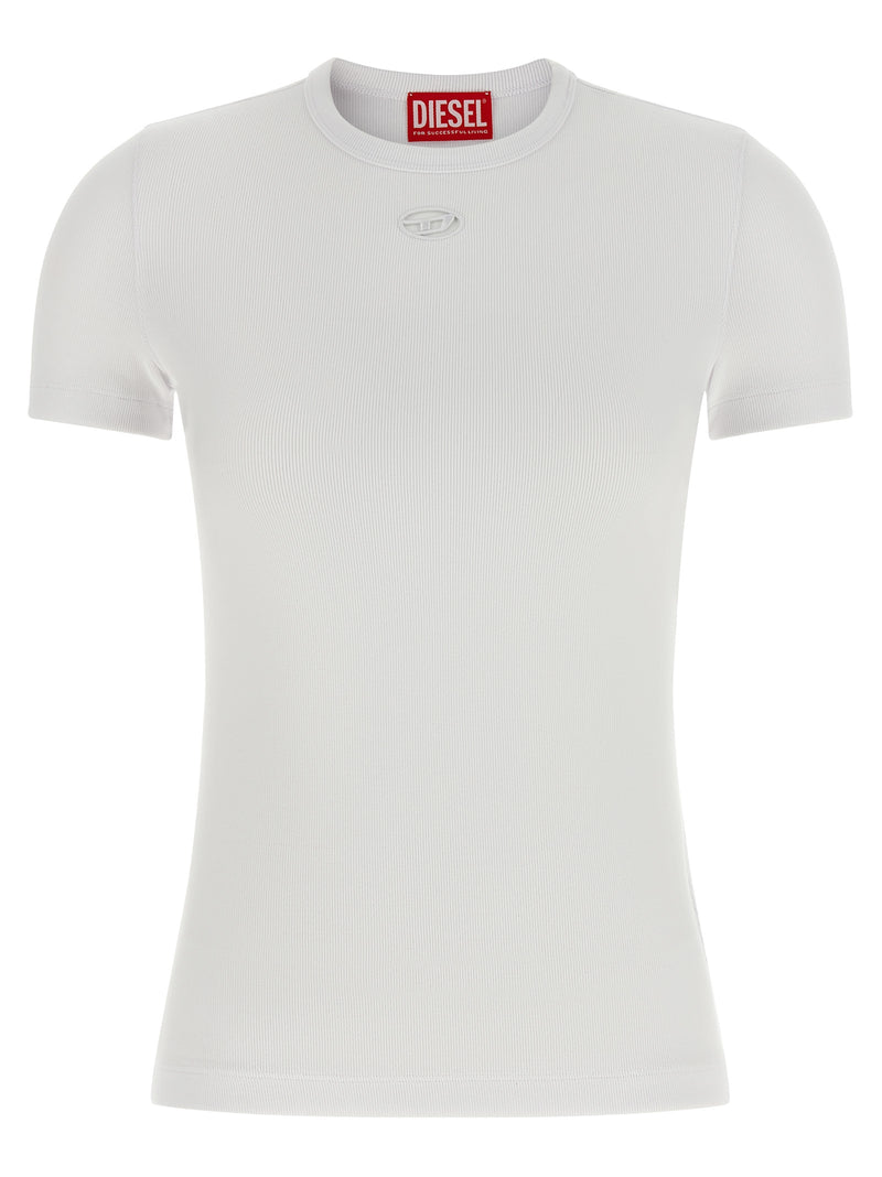 Diesel White Cotton T-Shirt