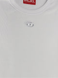 Diesel White Cotton T-Shirt