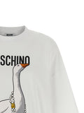 Moschino White Cotton Short Dress