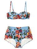 Dolce & Gabbana Blue Polyamide Bikini