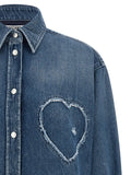 Moschino Blue Cotton Blouse