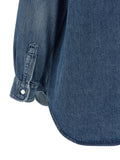 Moschino Blue Cotton Blouse