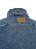 Moschino Blue Cotton Blouse