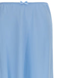 Moschino Blue Acetate Midi Skirt