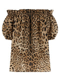 Dolce & Gabbana Brown Cotton Shirt