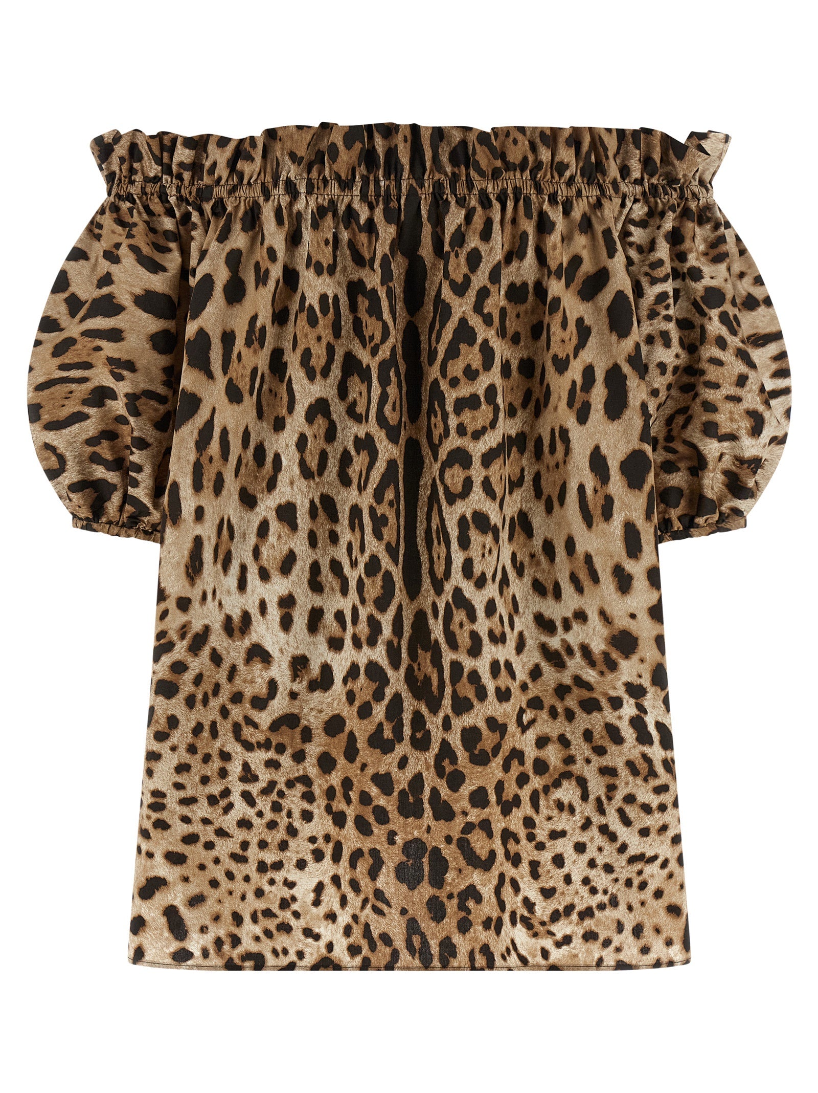 Dolce & Gabbana Brown Cotton Shirt