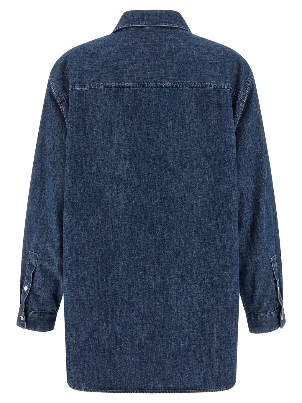Valentino Garavani Blue Cotton Blouse