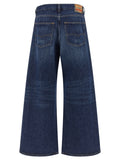 Diesel Blue Cotton Jeans Denim